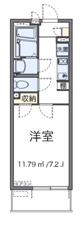 サクシード所沢  間取り