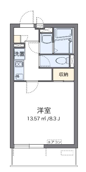 ワコウサンハイツ蕨 間取り