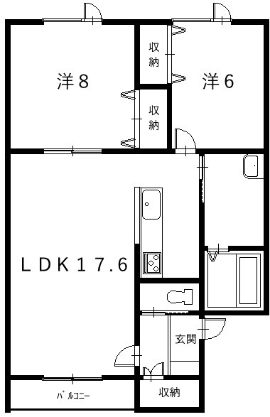 ステラⅡＮ 間取り