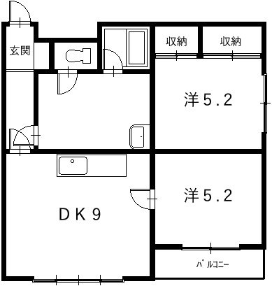 ハイムリバーサイド 間取り