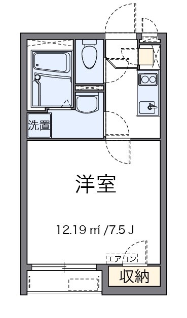 グリーンヒルズⅡ 間取り図