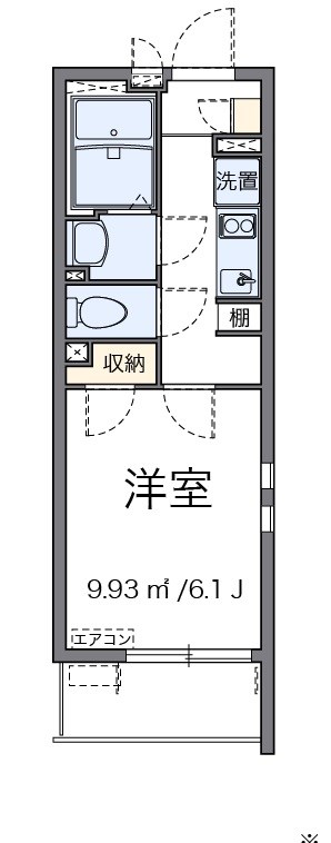 グリーンガーデン 301号室 間取り