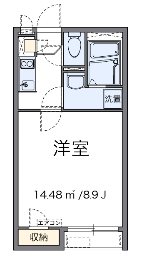 クローバーハイツⅢ 間取り
