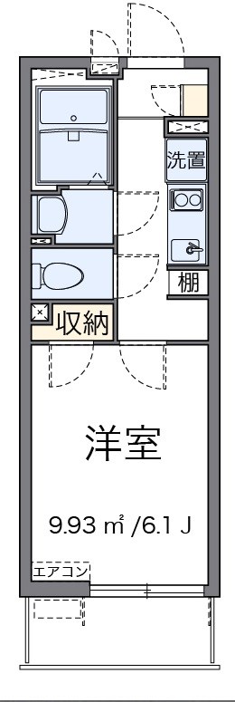 サウザンド　ヒルズ 302号室 間取り
