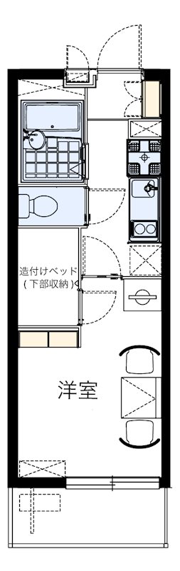 ＡＺＵＭＡ 203号室 間取り