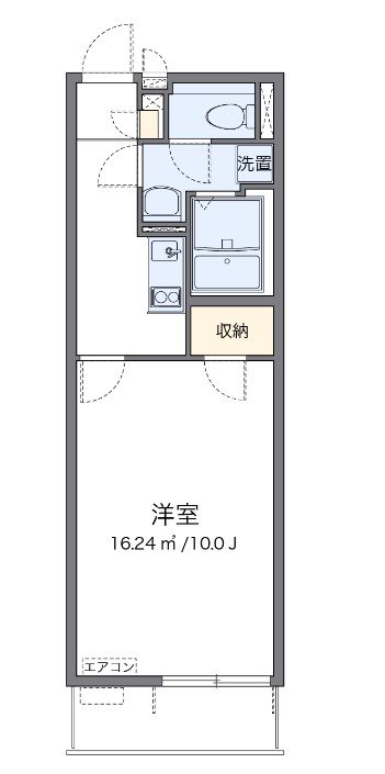 マチュレ南谷 102号室 間取り