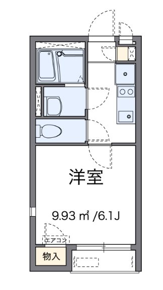 マウンテン　ベン  203号室 間取り