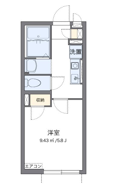 高島平レジデンスＡ 108号室 間取り