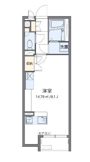 権太坂  103号室 間取り