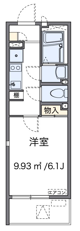 グランピア根岸 302号室 間取り