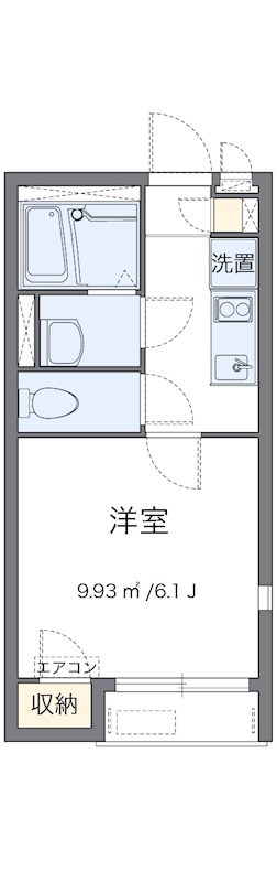 シャトル杉田Ⅵ 間取り