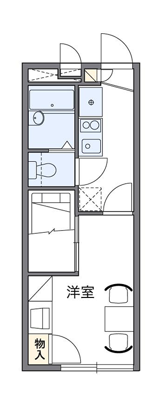 豊Ⅲ 間取り図