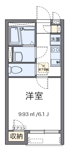 髙橋 102号室 間取り