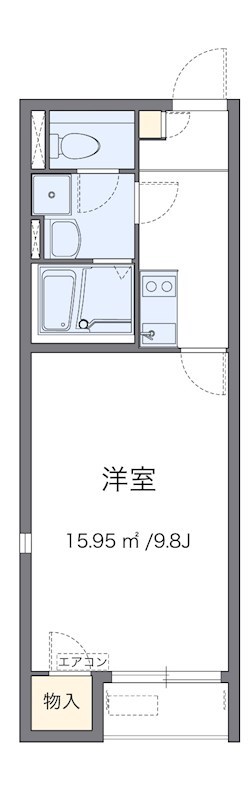 ソフィア 203号室 間取り