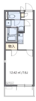 エトワールシャトー 102号室 間取り