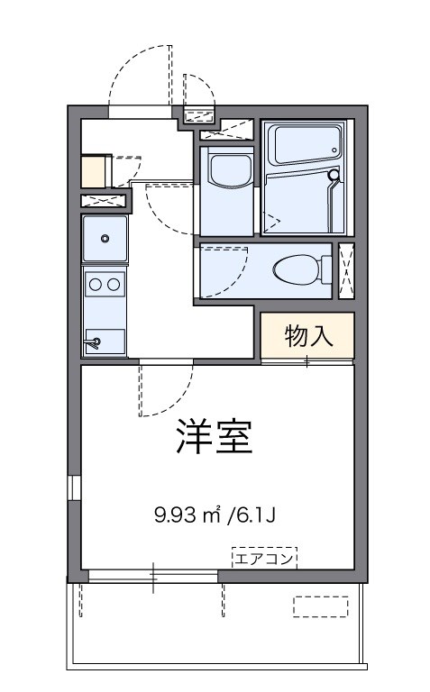 東向島 101号室 間取り