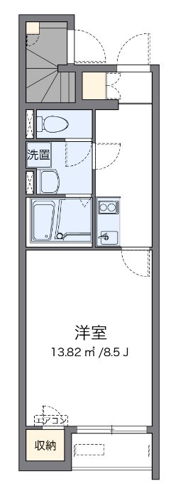ガーデン晴花 103号室 間取り