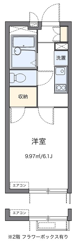 ＫＥＮ　Ⅰ 205号室 間取り