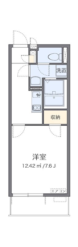 バリオシエロ 103号室 間取り