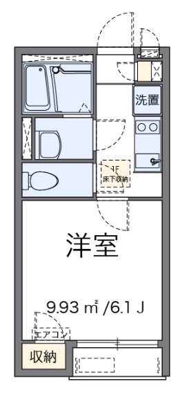 トレゾールKS 間取り図