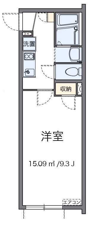 KサンライトV 間取り