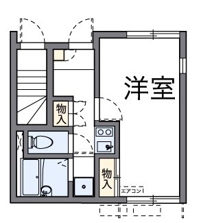 フェリス 102号室 間取り