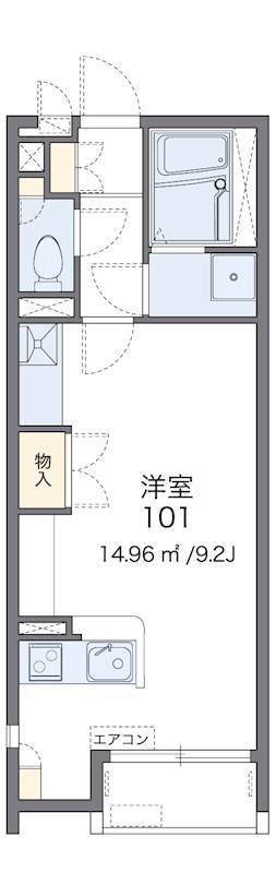ホワイトヒルズⅢ 間取り