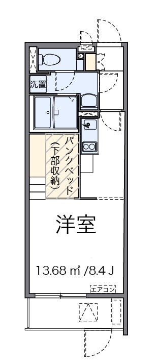 COURT　恋ヶ窪 303号室 間取り