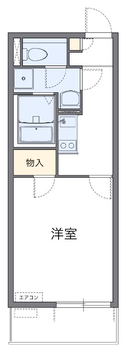 ヴォラーレ 303号室 間取り