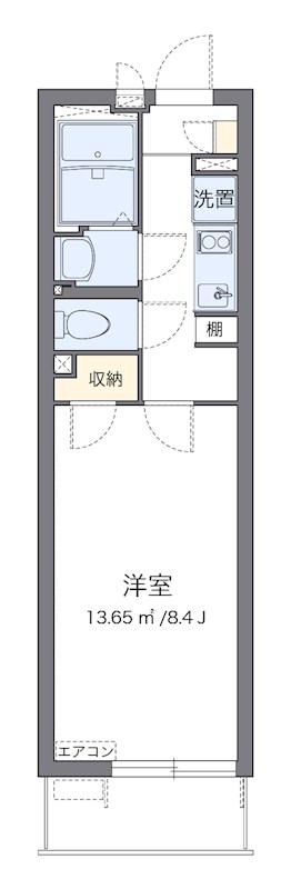 ツインダイヤ  304号室 間取り