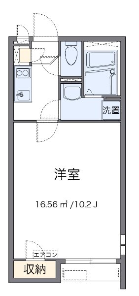 ウェルダー　笹目 間取り図