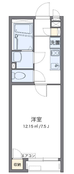 サンフィットハイム日進 104号室 間取り