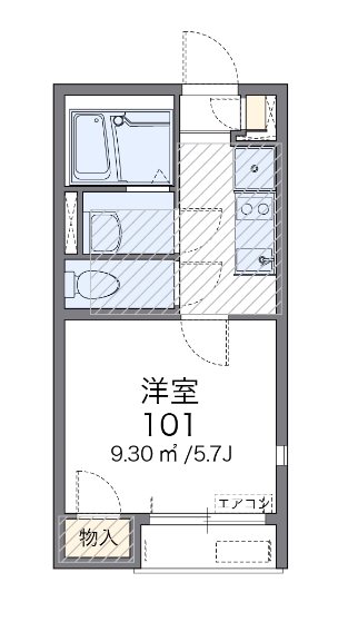 エース 106号室 間取り