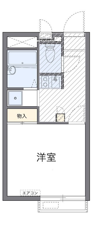 ＫＩＭＩＳＵＮ 203号室 間取り