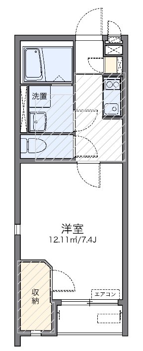 フレールⅡ 間取り