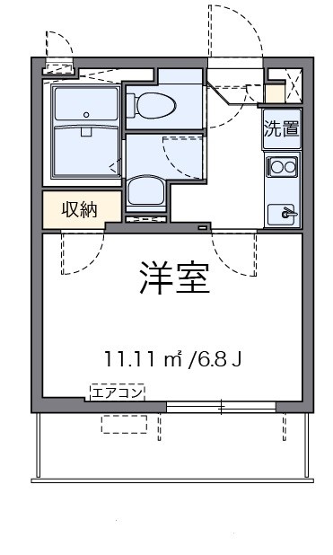 サニープレイス中村橋 間取り図