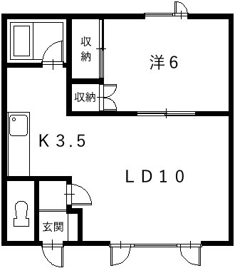 メゾンドール西町 間取り
