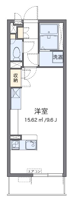 シンコーポ北与野 101号室 間取り