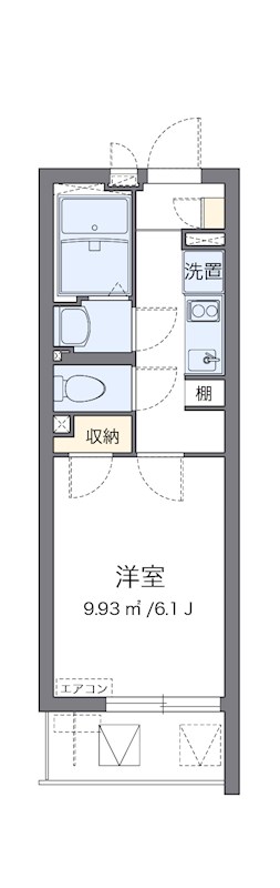 ビッグアロー川崎 間取り図