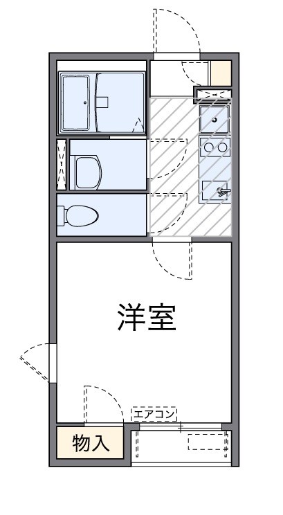 ＩＮＡＧＩ 205号室 間取り