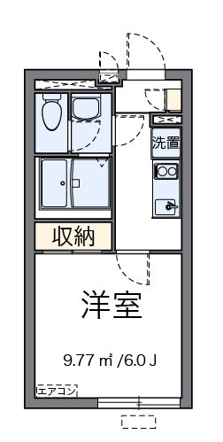 サンヒルズ 104号室 間取り