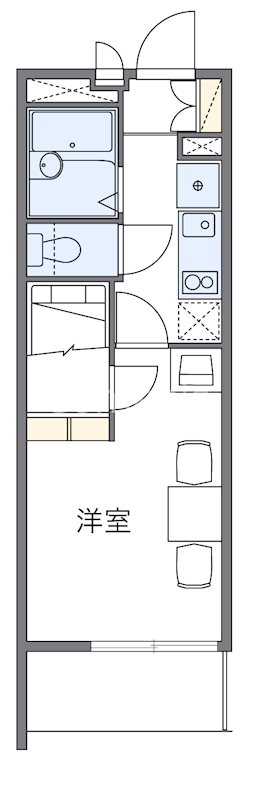 303号室 間取り