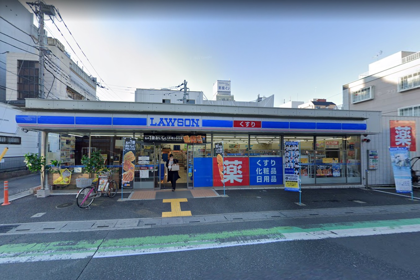 埼玉県草加市氷川町1483 コンビニ