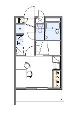 303号室 間取り