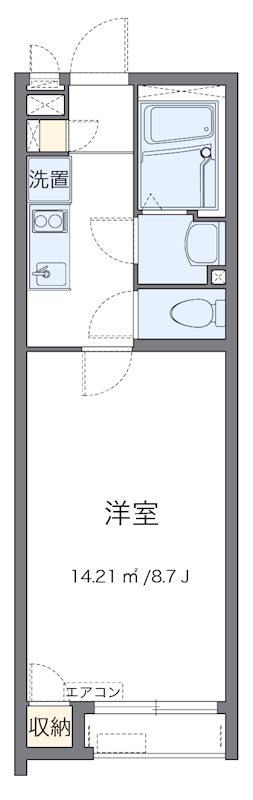 KONDOH  203号室 間取り