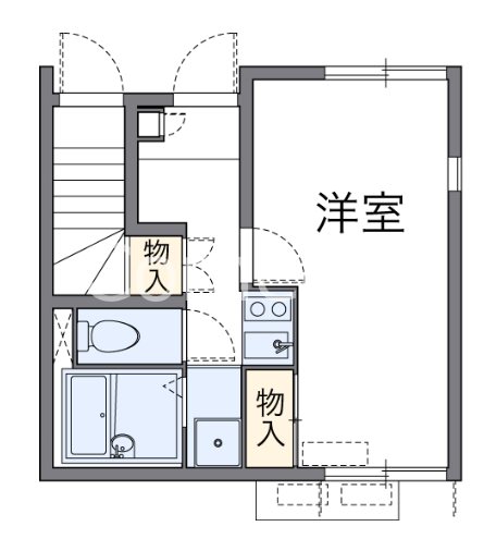 メーシア公園台Ⅱ 間取り図