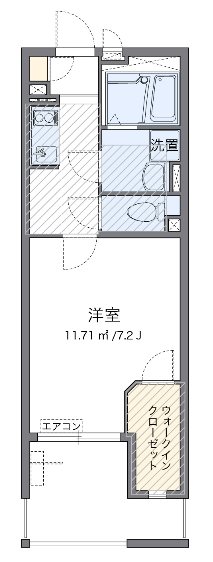 トーラス 301号室 間取り