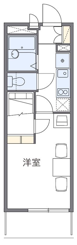 ビブハウス 103号室 間取り