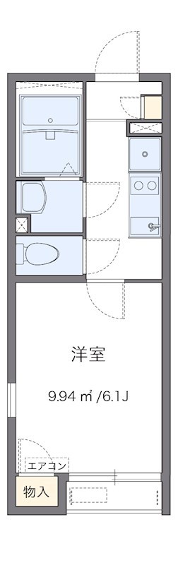 ソレイユ 103号室 間取り