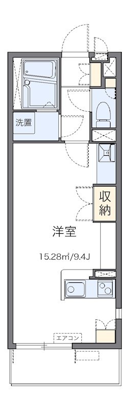 パレット 106号室 間取り